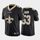 Nike Saints 53 Zack Baun Black Team Big Logo Vapor Untouchable Limited Jersey Dzhi,baseball caps,new era cap wholesale,wholesale hats